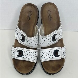 Clarks Lexi Laurel Ladies Slide Sandals 8.5